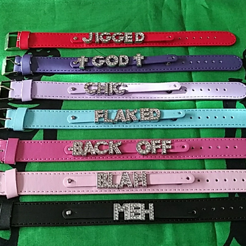Vinyl Bracelets